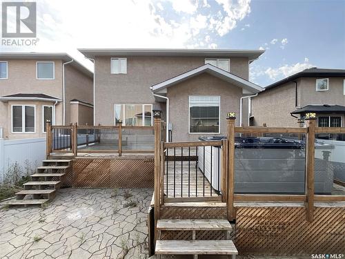 4022 Cumberland Road E, Regina, SK - Outdoor With Deck Patio Veranda