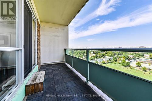 1202 - 44 Longbourne Drive, Toronto (Willowridge-Martingrove-Richview), ON - Outdoor With Balcony With Exterior