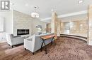 1202 - 44 Longbourne Drive, Toronto, ON  - Indoor With Fireplace 