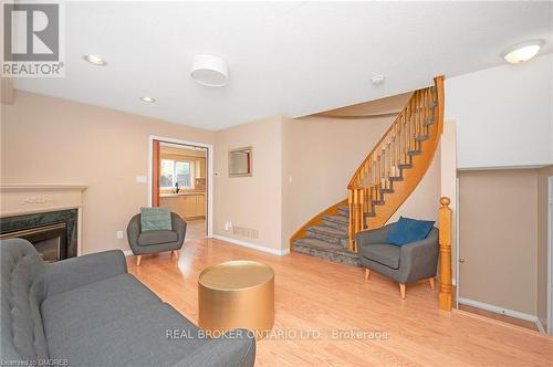 2189 Shorncliffe Boulevard, Oakville (West Oak Trails), ON - Indoor Photo Showing Living Room With Fireplace