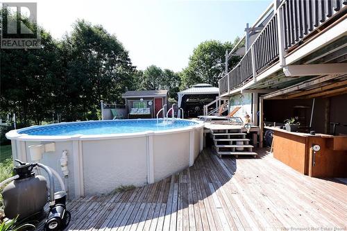 37 Carlisle Road, Douglas, NB - Outdoor With Above Ground Pool