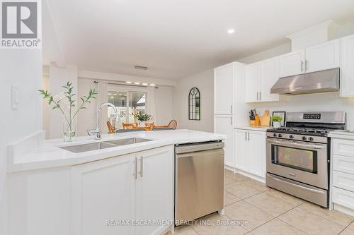 96 Stoneglen Way, Hamilton, ON - Indoor Photo Showing Kitchen With Double Sink