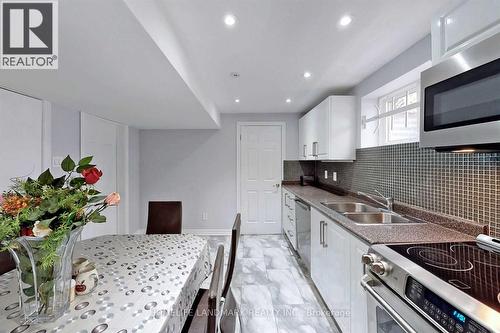 Bsmt - 3 Ruddell Place, Toronto, ON - Indoor Photo Showing Kitchen With Double Sink