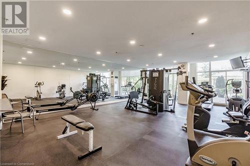 2511 Lakeshore Road Unit# 805, Oakville, ON - Indoor Photo Showing Gym Room