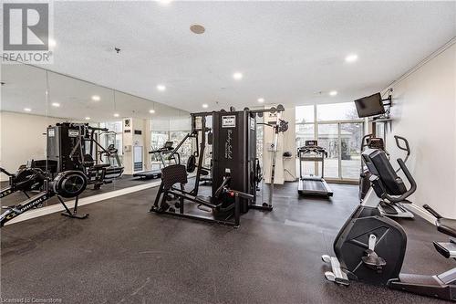 2511 Lakeshore Road Unit# 805, Oakville, ON - Indoor Photo Showing Gym Room