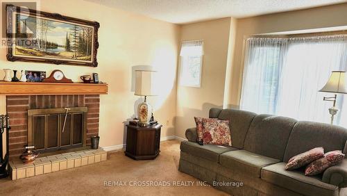 946 Glenanna Road, Pickering, ON - Indoor Photo Showing Living Room With Fireplace