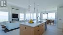 402 Trestle Ridge Drive, Kelowna, BC  - Indoor Photo Showing Kitchen With Fireplace With Double Sink With Upgraded Kitchen 