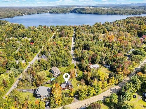 Aerial photo - 562 Ch. Miller S., Magog, QC - Outdoor With Body Of Water With View