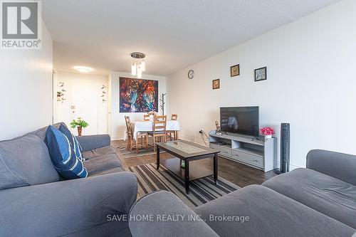 2210 - 299 Mill Road, Toronto (Markland Wood), ON - Indoor Photo Showing Living Room