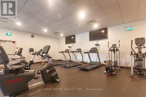 2210 - 299 Mill Road, Toronto (Markland Wood), ON - Indoor Photo Showing Gym Room