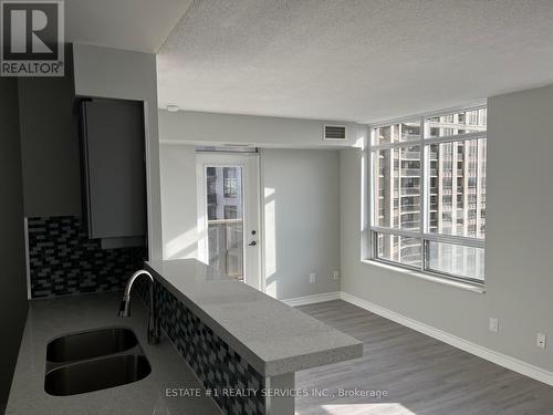 1506A - 710 Humberwood Boulevard, Toronto, ON - Indoor Photo Showing Kitchen With Double Sink