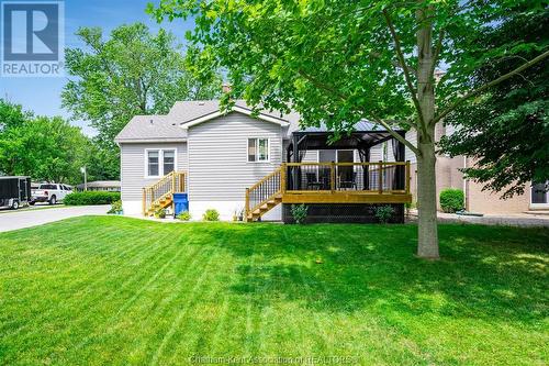 422 Victoria Avenue, Chatham, ON - Outdoor With Deck Patio Veranda