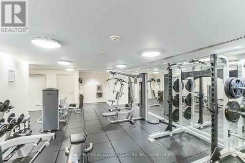 308 - 225 Webb Drive, Mississauga, ON - Indoor Photo Showing Gym Room