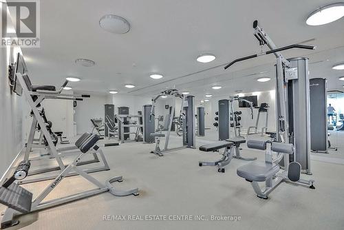 308 - 225 Webb Drive, Mississauga, ON - Indoor Photo Showing Gym Room