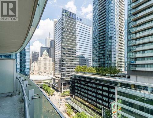 1112 - 14 York Street, Toronto (Waterfront Communities), ON - Outdoor With Balcony With Facade