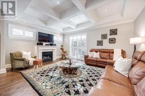 26 St. George Street, Georgina, ON - Indoor Photo Showing Living Room With Fireplace