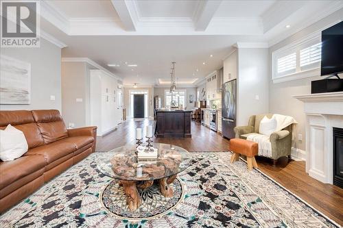 26 St. George Street, Georgina, ON - Indoor Photo Showing Living Room With Fireplace