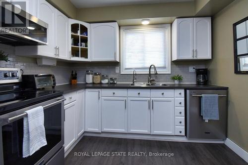 122 - 150 Gateshead Crescent, Hamilton, ON - Indoor Photo Showing Kitchen With Double Sink