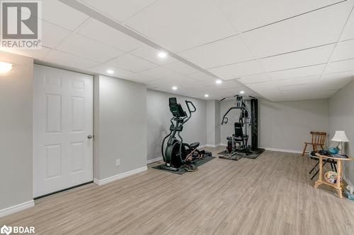 6949 Thorold Stone Road, Niagara Falls, ON - Indoor Photo Showing Gym Room