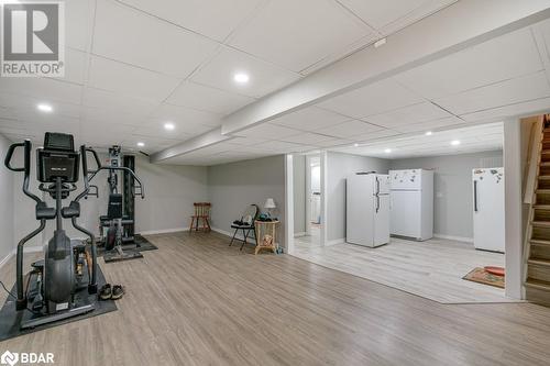 6949 Thorold Stone Road, Niagara Falls, ON - Indoor Photo Showing Gym Room