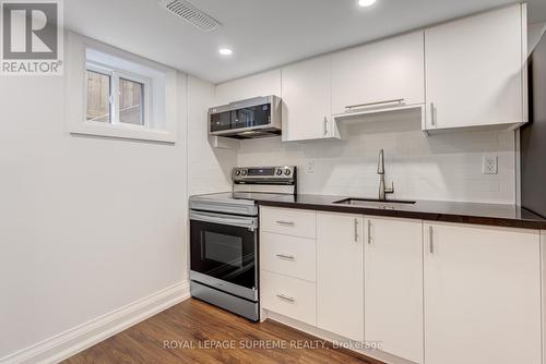 Bsmt - 71 Montgomery Road, Toronto, ON - Indoor Photo Showing Kitchen