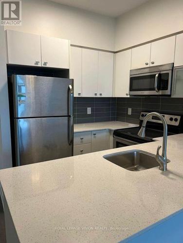 2801 - 150 East Liberty Street, Toronto, ON - Indoor Photo Showing Kitchen With Stainless Steel Kitchen With Upgraded Kitchen