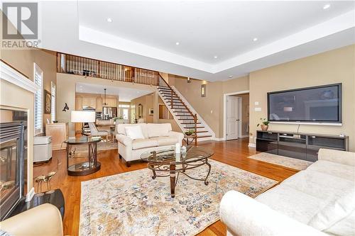 172 Golflinks Drive, Ottawa, ON - Indoor Photo Showing Living Room With Fireplace