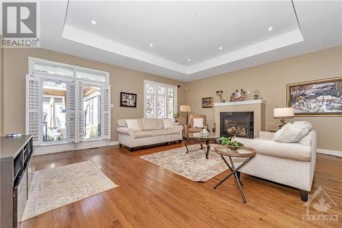 172 Golflinks Drive, Ottawa, ON - Indoor Photo Showing Living Room With Fireplace