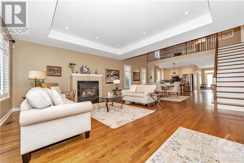 172 Golflinks Drive, Ottawa, ON - Indoor Photo Showing Living Room With Fireplace