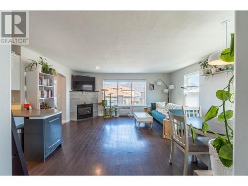 204-875 Sahali Terrace, Kamloops, BC - Indoor With Fireplace