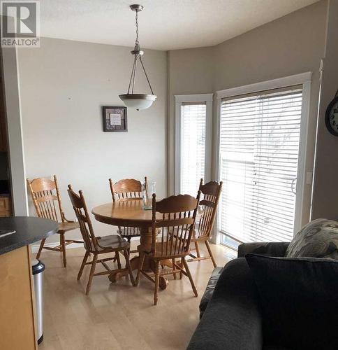 Dining Room access to back deck - 28, 411 Williams Drive, Fort Mcmurray, AB - Indoor Photo Showing Dining Room