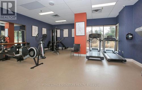 703 - 1 Concorde Place, Toronto (Banbury-Don Mills), ON - Indoor Photo Showing Gym Room