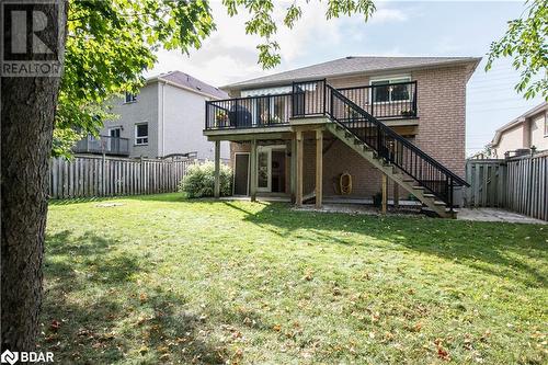 59 Livingstone Street E, Barrie, ON - Outdoor With Deck Patio Veranda With Exterior