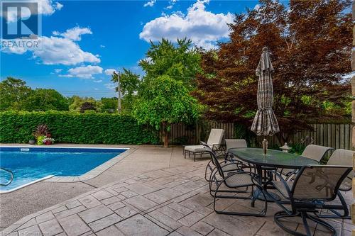 4519 Concord Place, Burlington, ON - Outdoor With In Ground Pool With Deck Patio Veranda