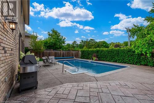 4519 Concord Place, Burlington, ON - Outdoor With In Ground Pool