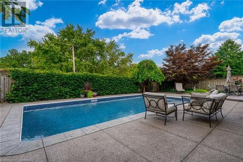 4519 Concord Place, Burlington, ON - Outdoor With In Ground Pool With Deck Patio Veranda