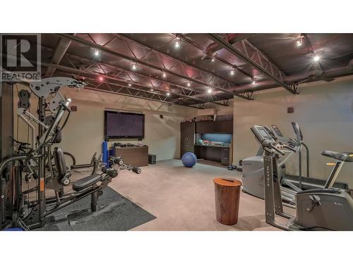 1749 Capistrano Drive, Kelowna, BC - Indoor Photo Showing Gym Room