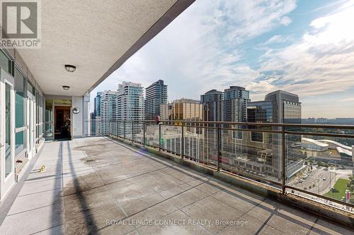 #1802 - 188 Doris Avenue, Toronto, ON - Outdoor With Balcony With View