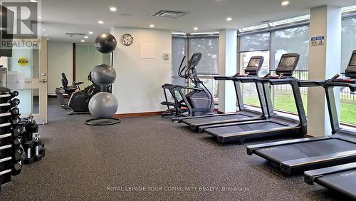 810 - 330 Rathburn Road W, Mississauga, ON - Indoor Photo Showing Gym Room