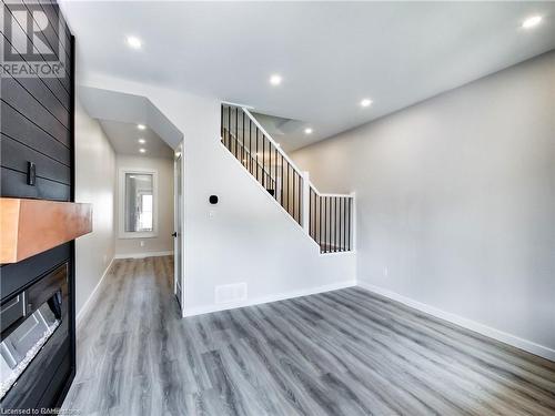 221 Glendale Avenue N, Hamilton, ON - Indoor Photo Showing Other Room With Fireplace