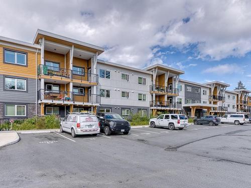 204-4810 Cedar Ridge Pl, Nanaimo, BC - Outdoor With Balcony With Facade