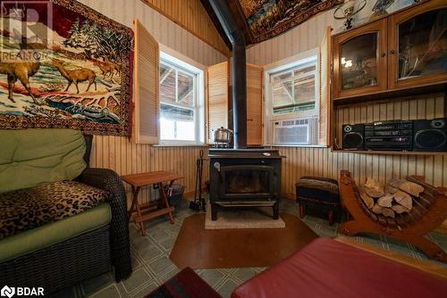 358A Little Finch Lake Road, Denbigh, ON - Indoor Photo Showing Other Room With Fireplace