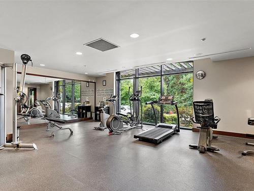 705-1400 Lynburne Pl, Langford, BC - Indoor Photo Showing Gym Room