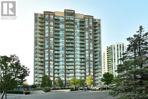 502 - 4889 Kimbermount Avenue, Mississauga, ON - Outdoor With Balcony With Facade