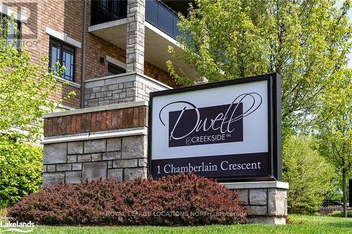 309 - 1 Chamberlain Crescent, Collingwood, ON - Outdoor