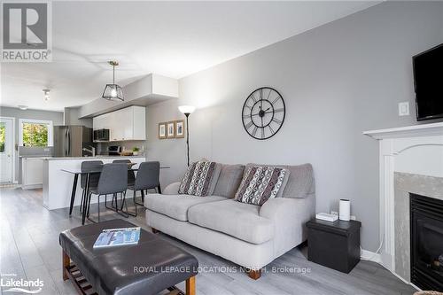 51 - 91 Green Briar Drive, Collingwood, ON - Indoor Photo Showing Living Room With Fireplace