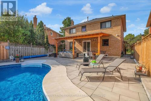 70 Wyndfield Crescent, Whitby (Pringle Creek), ON - Outdoor With In Ground Pool With Deck Patio Veranda