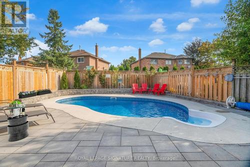 70 Wyndfield Crescent, Whitby (Pringle Creek), ON - Outdoor With In Ground Pool With Backyard