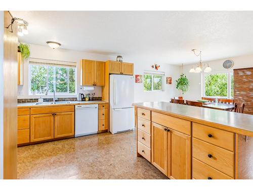 311 3Rd Avenue S, Creston, BC - Indoor Photo Showing Kitchen With Double Sink