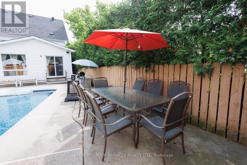 37 Sussex Street, Kawartha Lakes (Lindsay), ON - Outdoor With In Ground Pool With Deck Patio Veranda